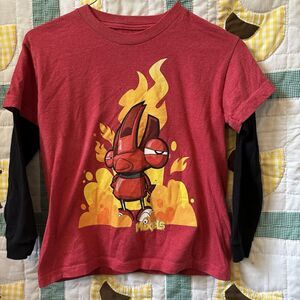 2014 Mixels Cartoon Network T Shirt Long sleeved y2k Rare VTG Vintage